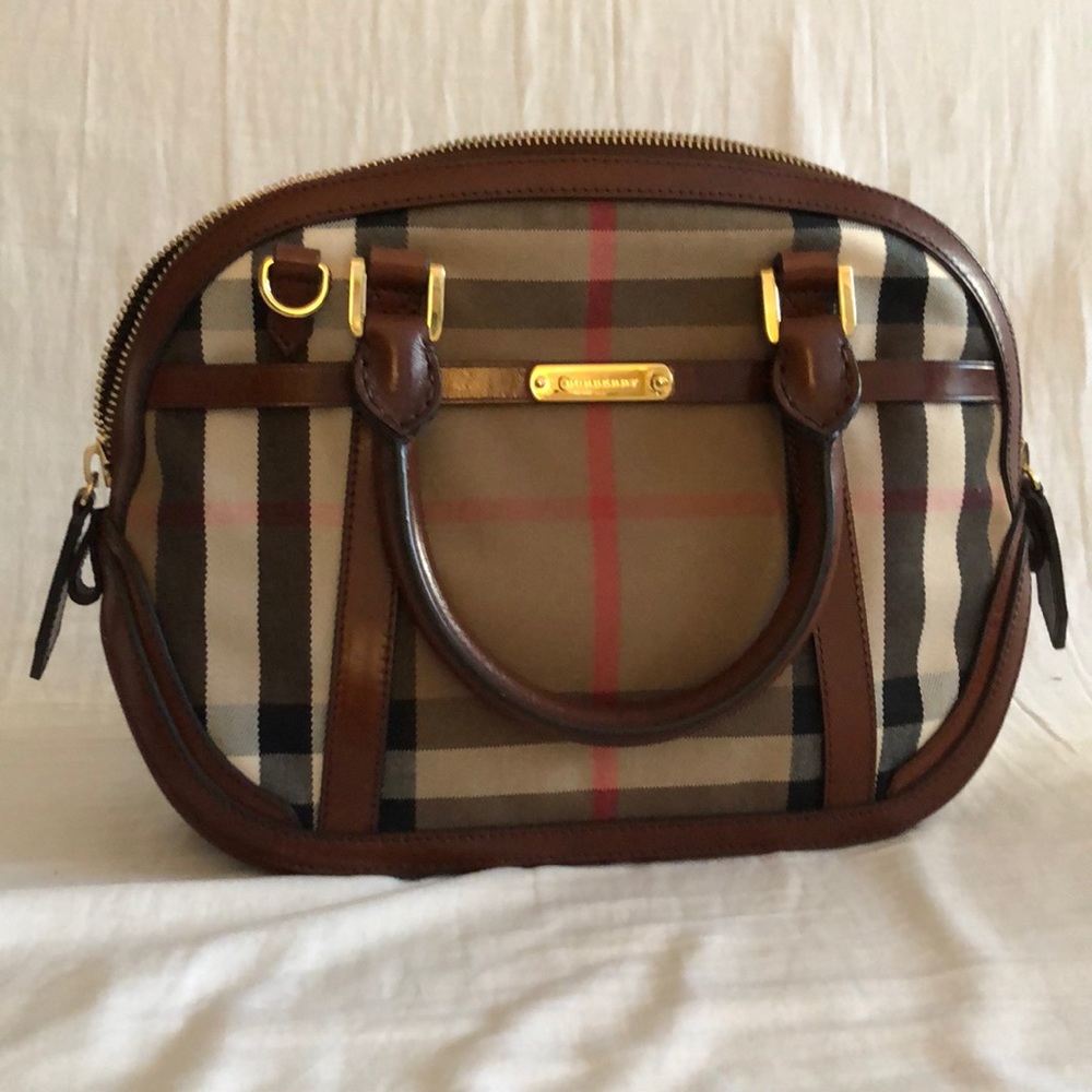 Burberry orchard bowling bag
